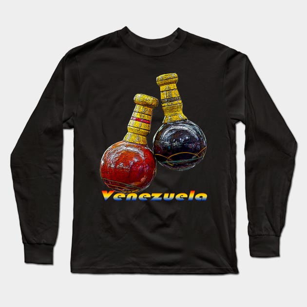 Venezuela Long Sleeve T-Shirt by rickylabellevie